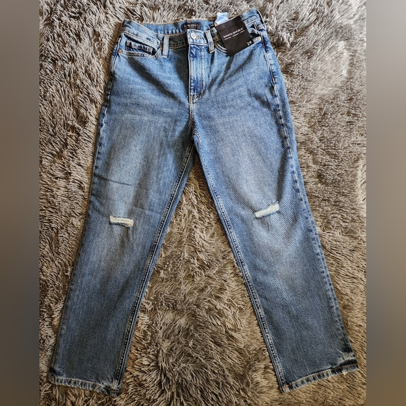 Banana Republic Denim - High Rise Straight Leg Jeans